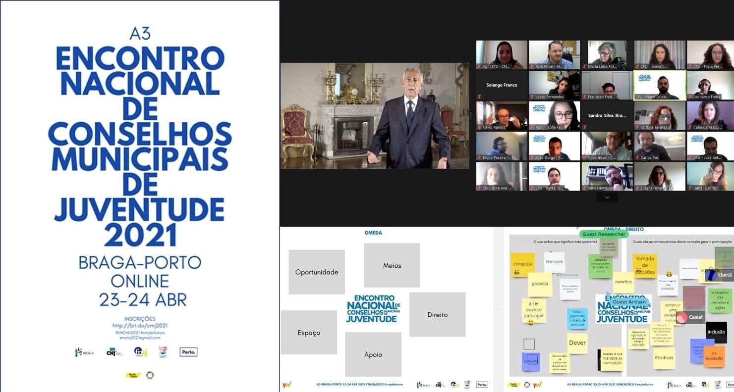 Município de Lagoa participa no A3: Encontro Nacional de Conselhos Municipais de Juventude 2021